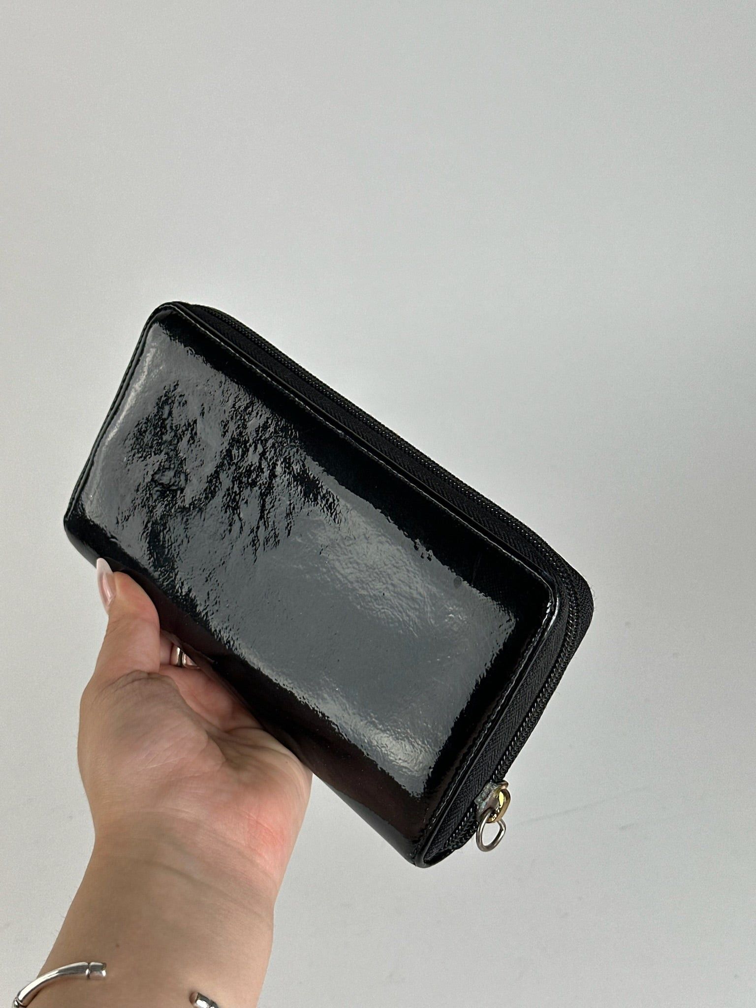 Vivienne Westwood Vintage Patent leather wallet black Size ONE SIZE - 8 Thumbnail
