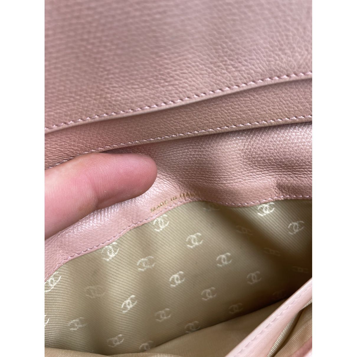 Chanel Timeless/Classique Pink Leather Wallet Size ONE SIZE - 4 Thumbnail