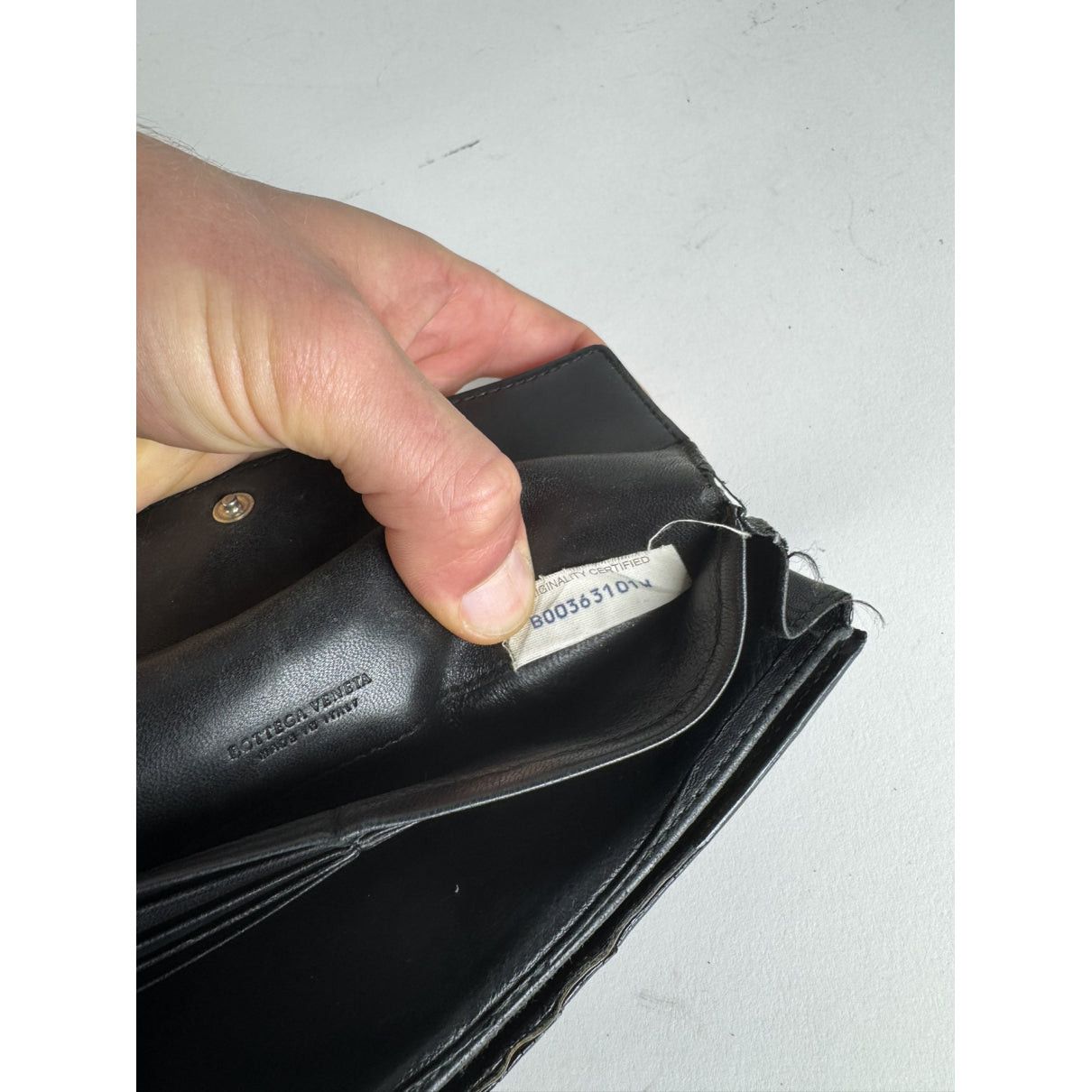 Bottega Veneta Black Leather Wallet Size ONE SIZE - 5 Thumbnail