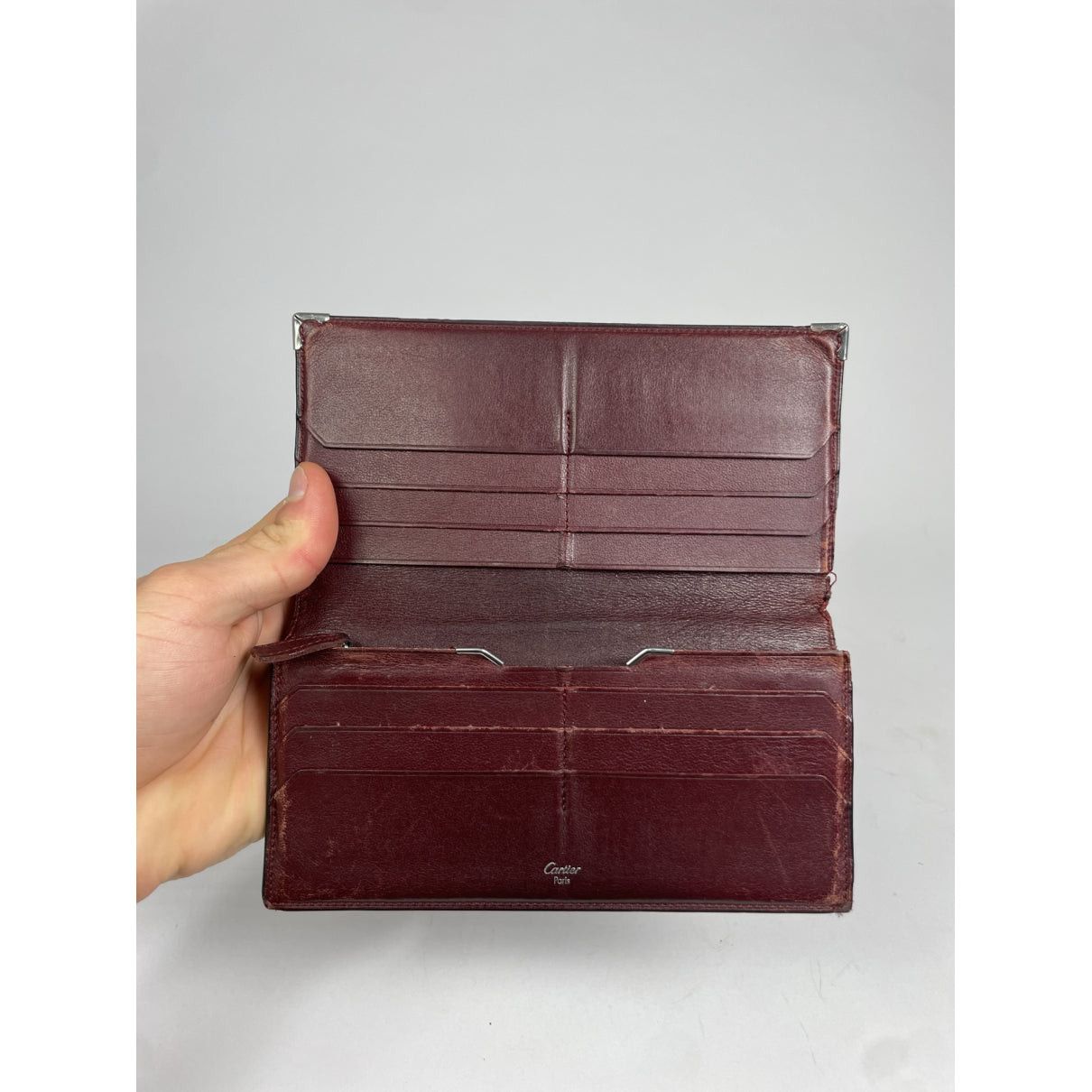 Cartier Black Patent Leather Wallet Size ONE SIZE - 3 Thumbnail