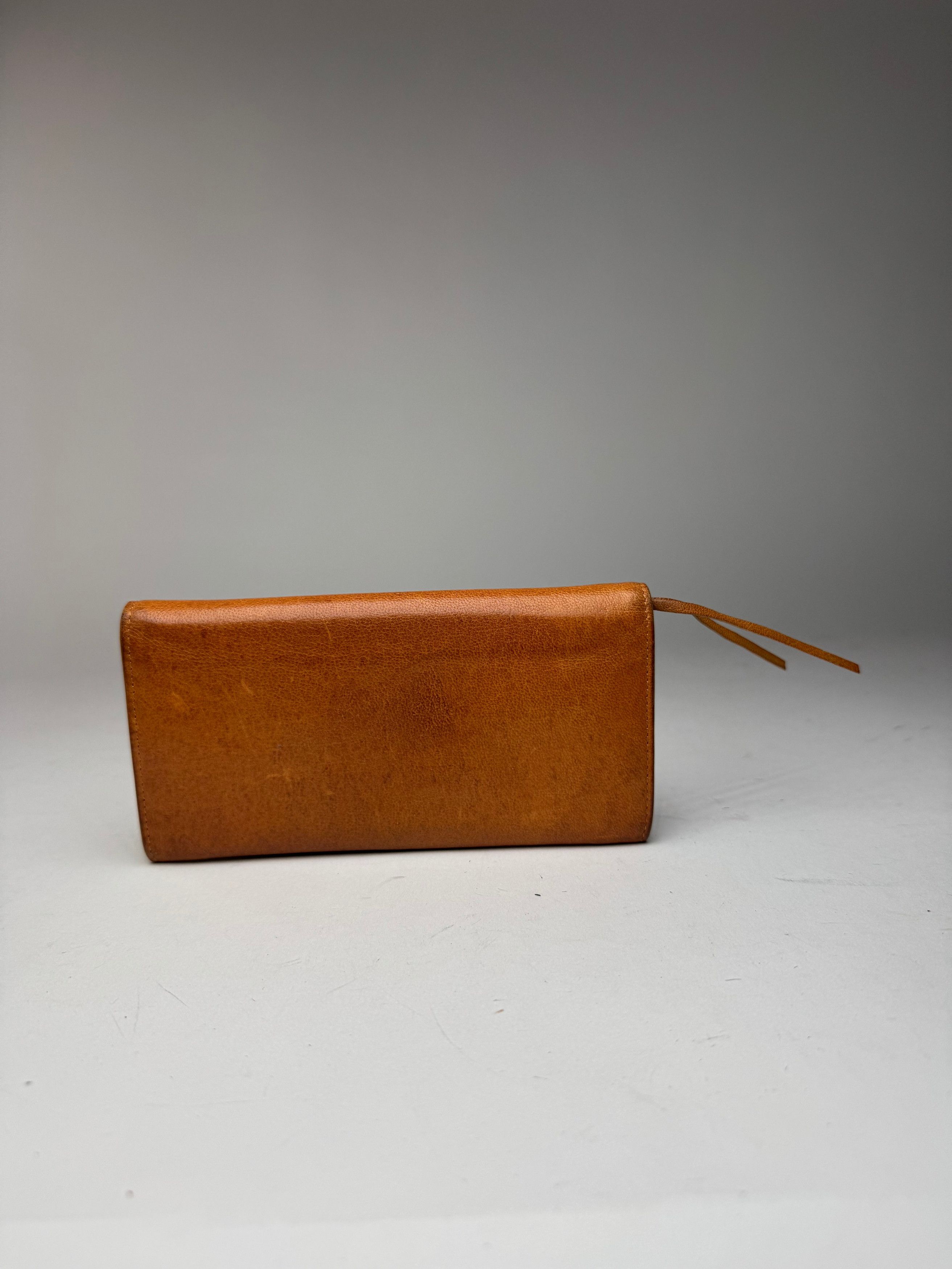 Balenciaga Vintage leather wallet brown Size ONE SIZE - 14 Thumbnail