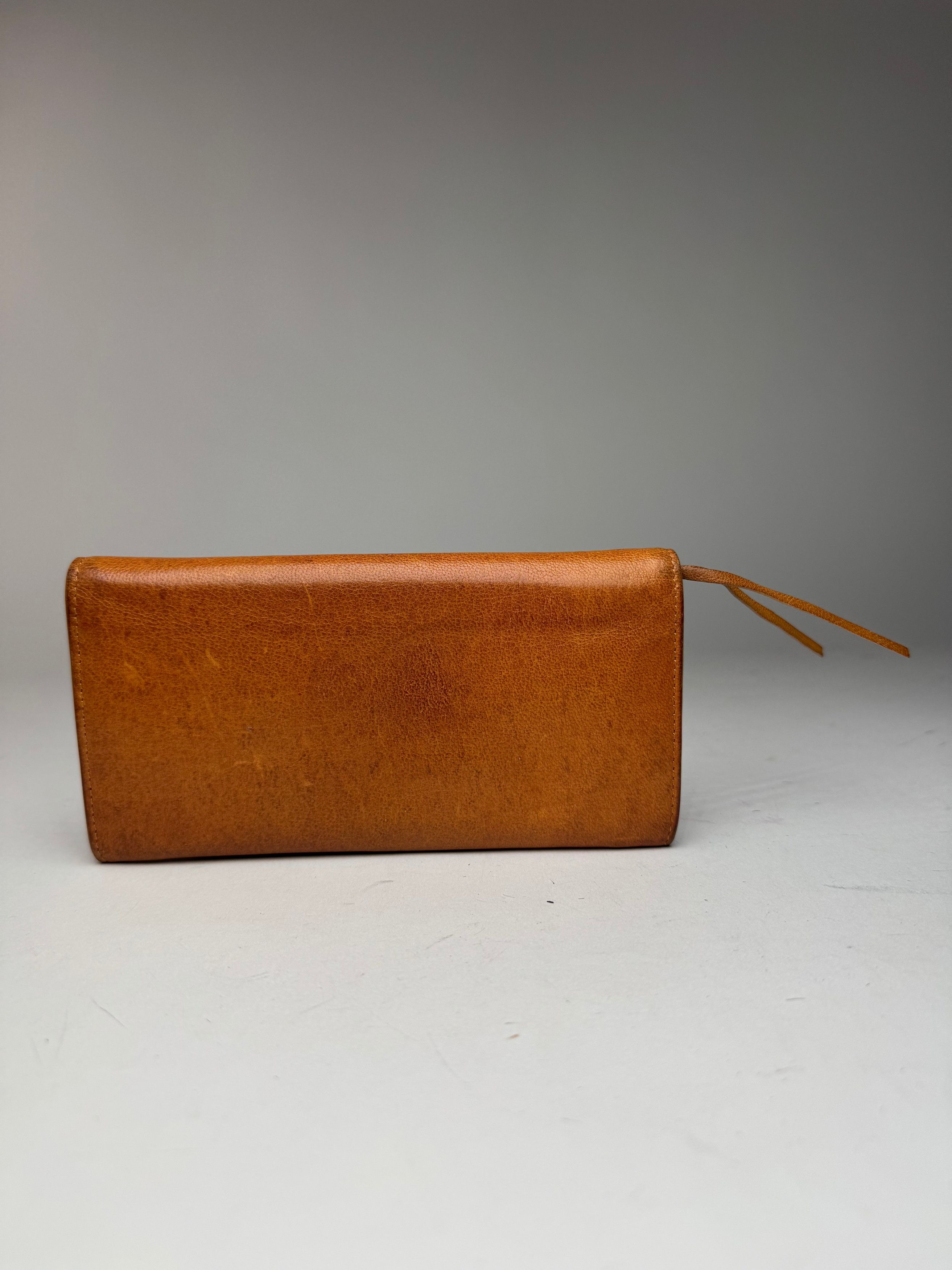 Balenciaga Vintage leather wallet brown Size ONE SIZE - 2 Thumbnail