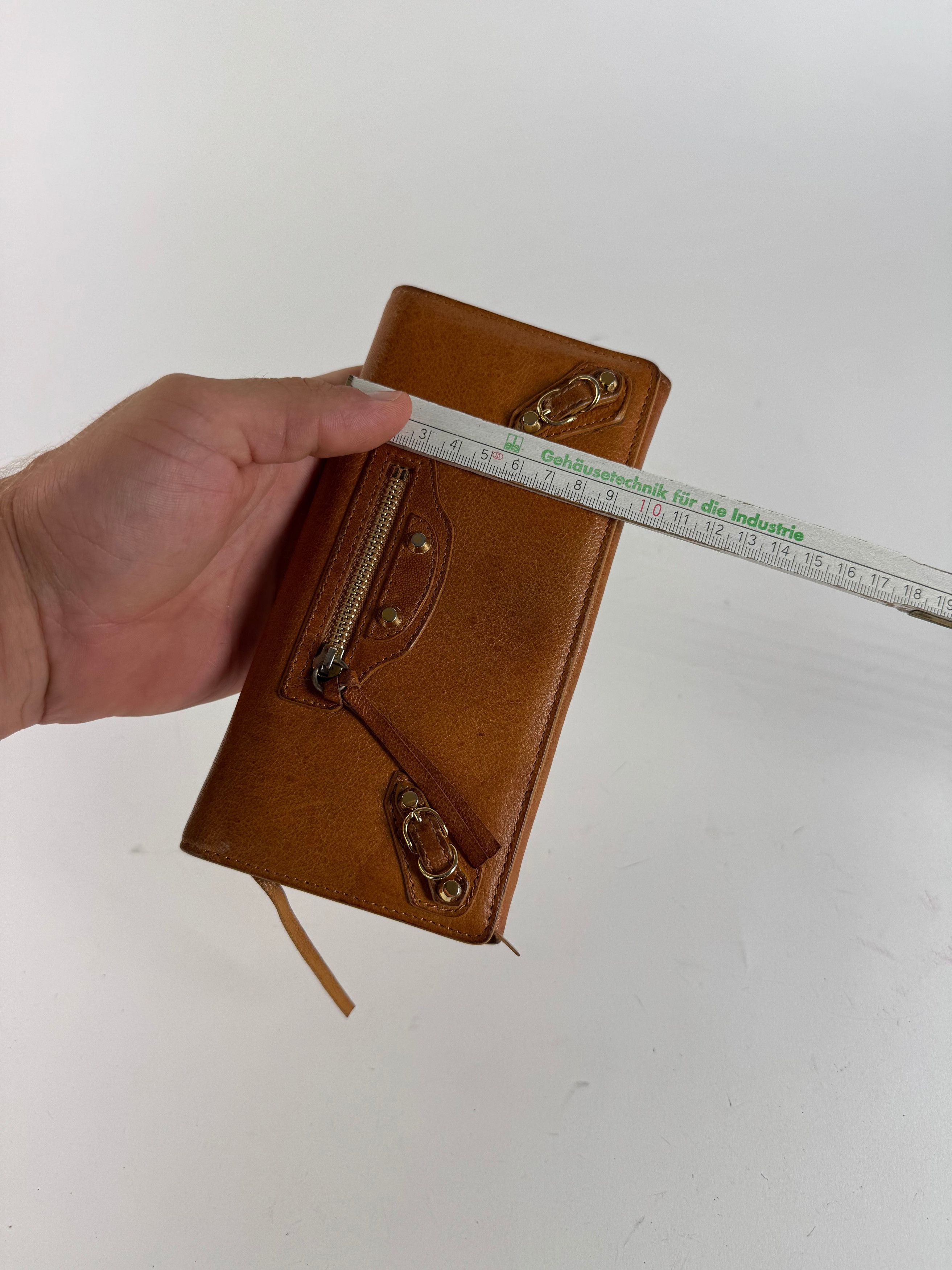 Balenciaga Vintage leather wallet brown Size ONE SIZE - 12 Thumbnail