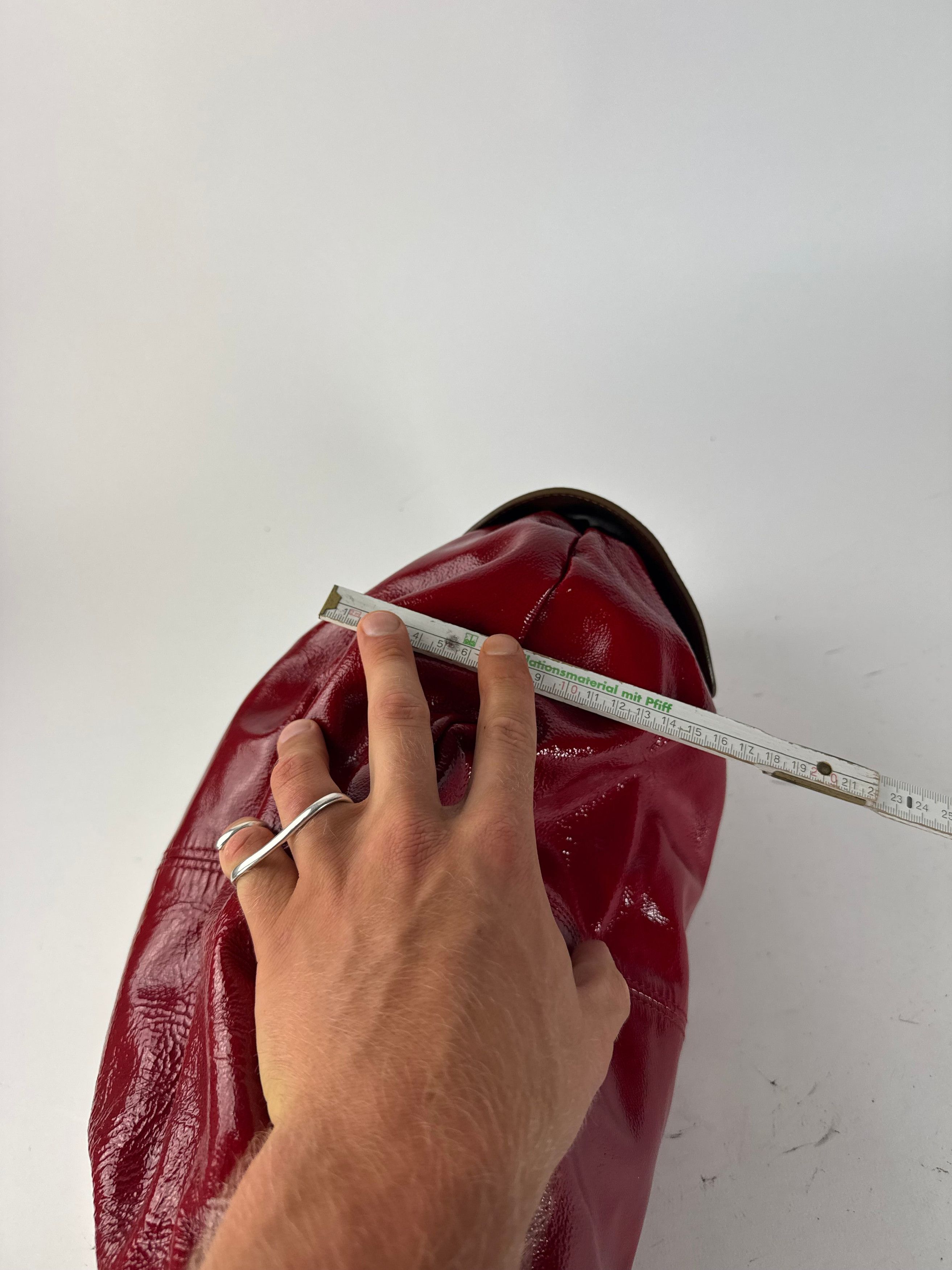 Marni Vintage Patent Leather Bag red Brown Size ONE SIZE - 14 Thumbnail