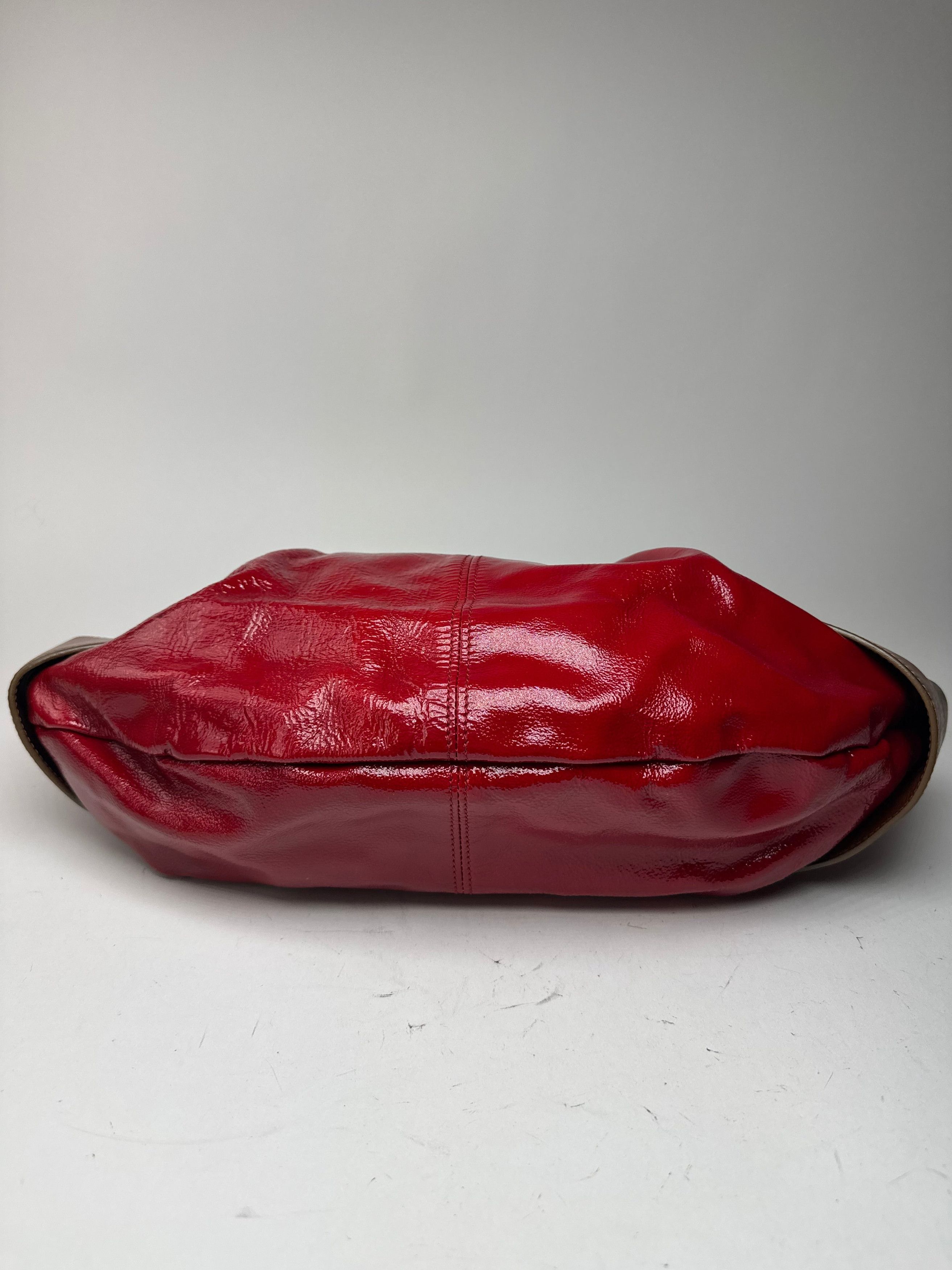 Marni Vintage Patent Leather Bag red Brown Size ONE SIZE - 11 Thumbnail
