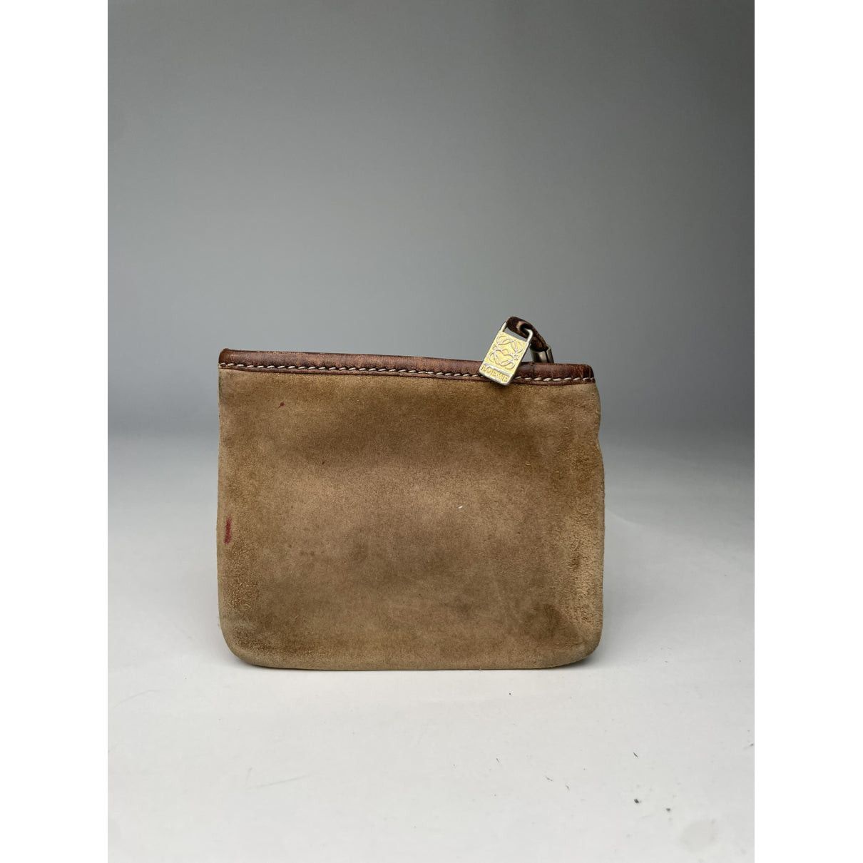 Loewe T Pouch Brown Leather Clutch Bag Size ONE SIZE - 3 Thumbnail