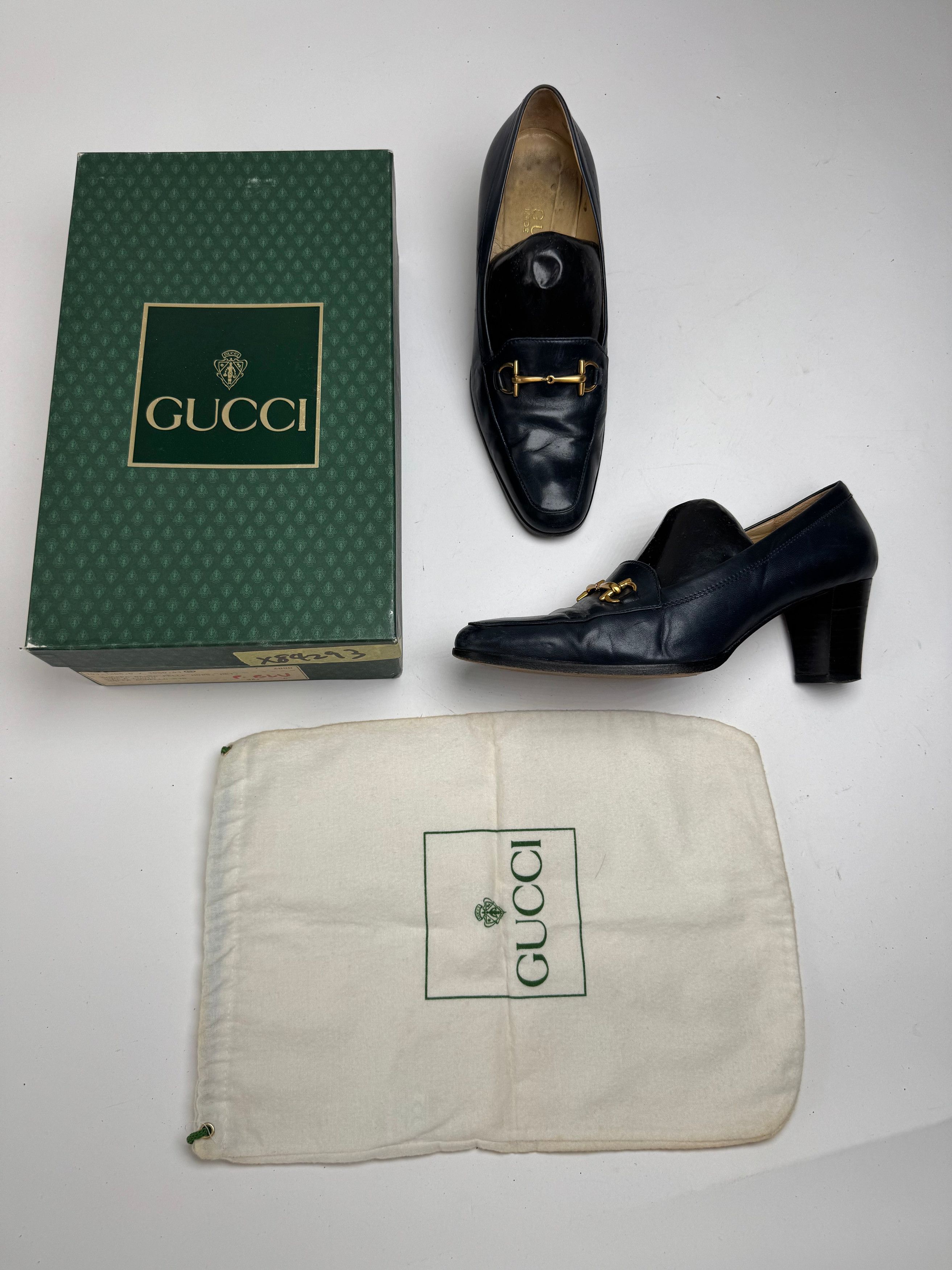 Gucci Vintage Horsebit Patent Leather Pumps 36,5 Size US 6 / IT 36 - 15 Thumbnail