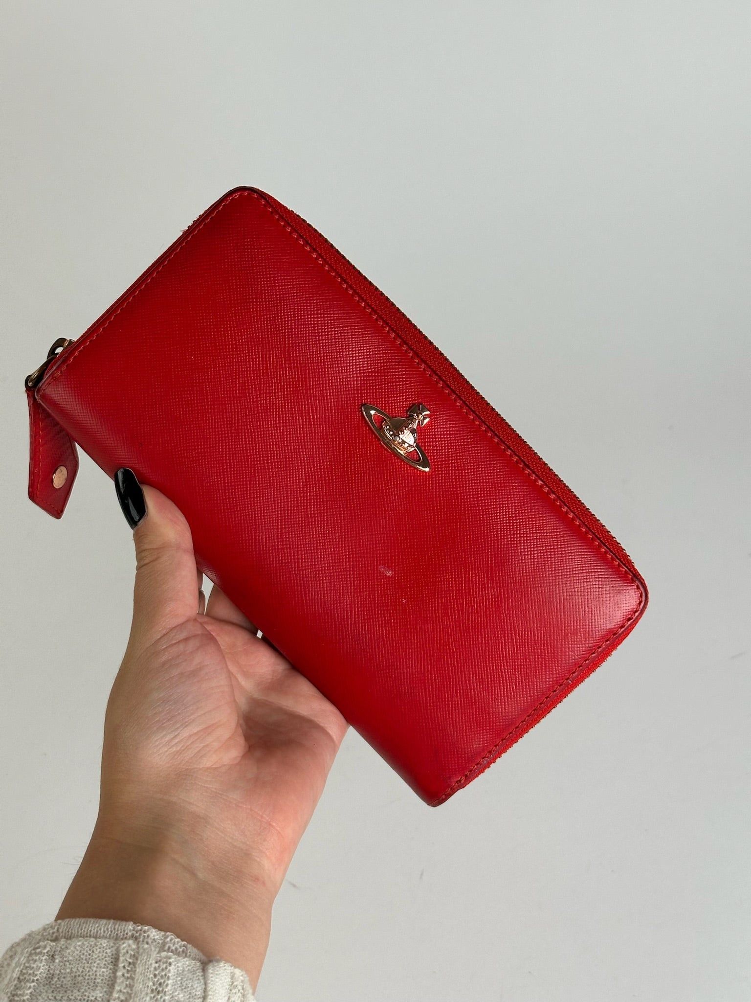 Vivienne Westwood Vintage leather wallet red Size ONE SIZE - 7 Thumbnail