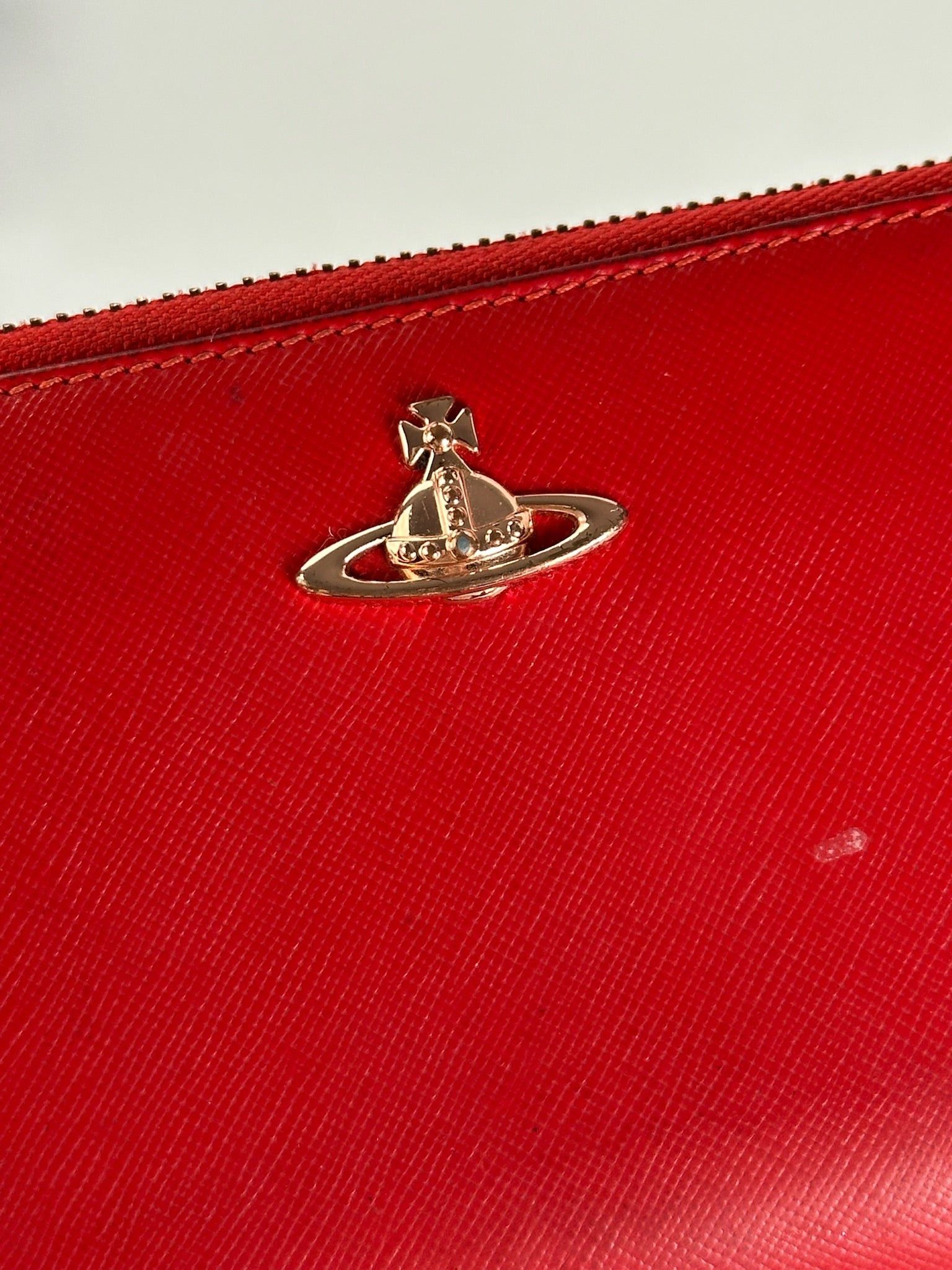 Vivienne Westwood Vintage leather wallet red Size ONE SIZE - 4 Thumbnail