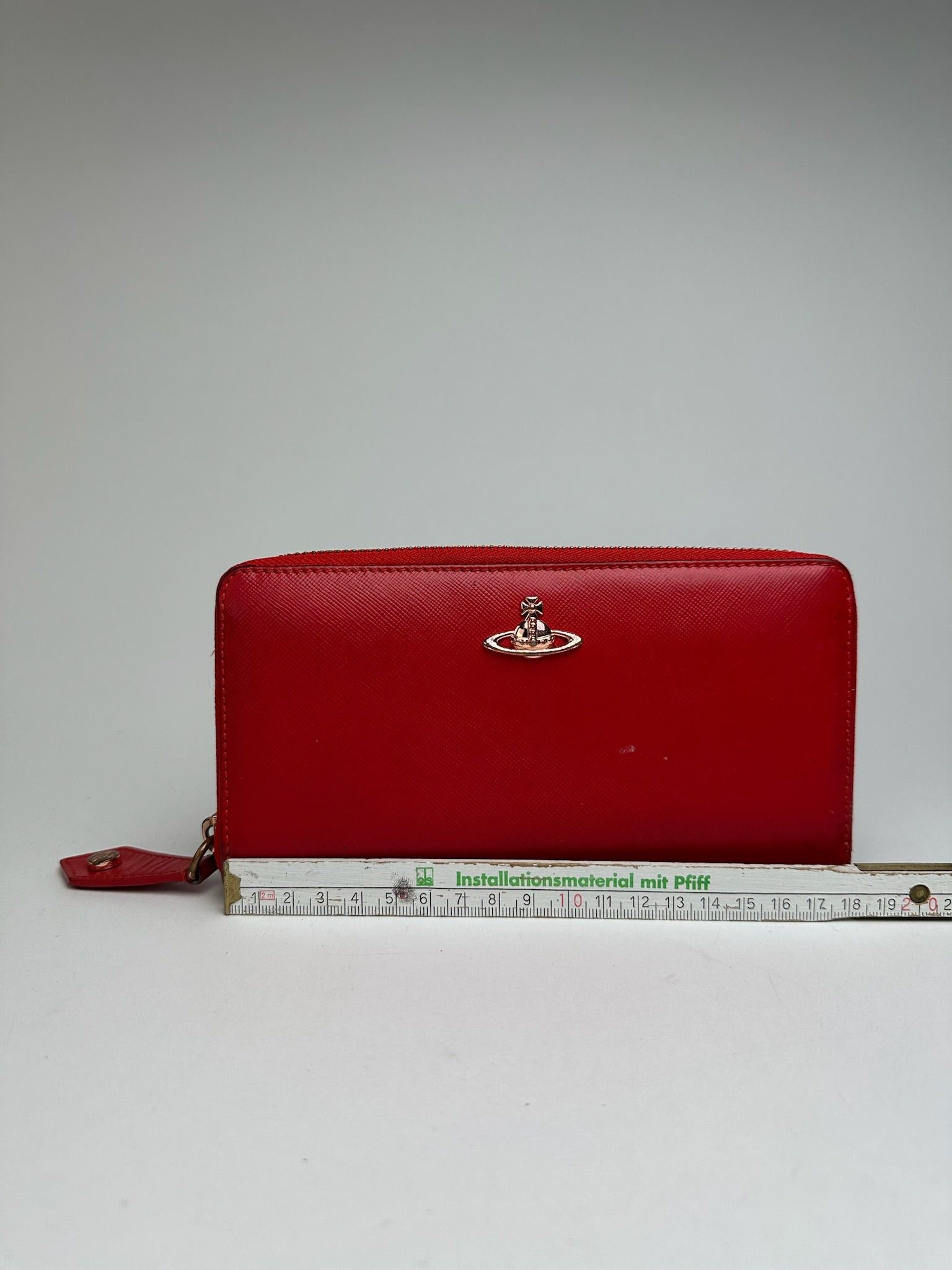 Vivienne Westwood Vintage leather wallet red Size ONE SIZE - 9 Thumbnail
