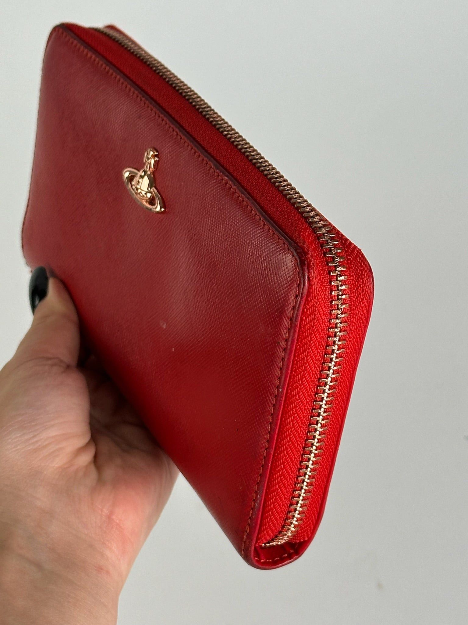 Vivienne Westwood Vintage leather wallet red Size ONE SIZE - 6 Thumbnail