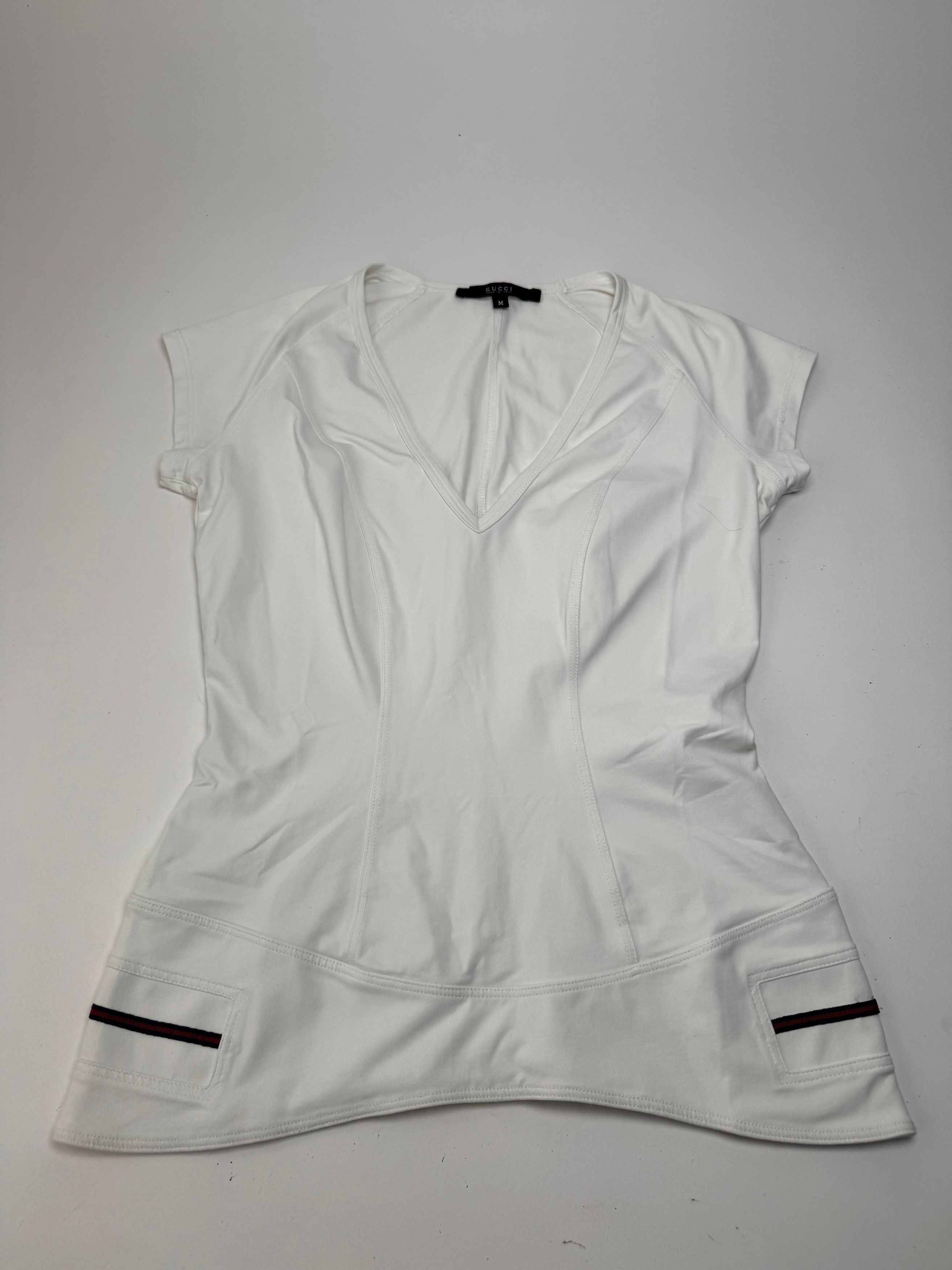 Gucci Vintage Top Polyester white 38/M Size S / US 4 / IT 40 - 4 Thumbnail