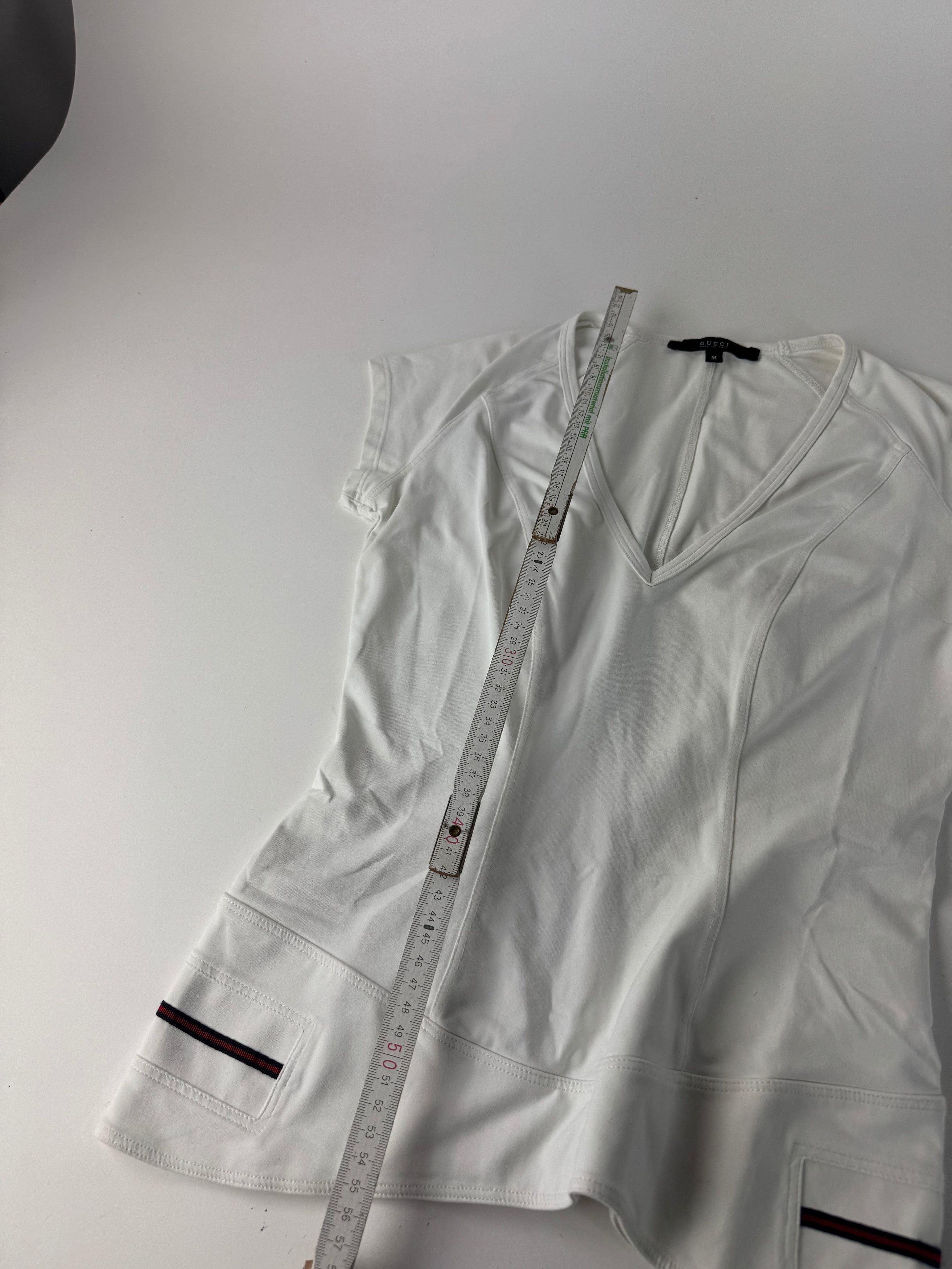 Gucci Vintage Top Polyester white 38/M Size S / US 4 / IT 40 - 10 Thumbnail