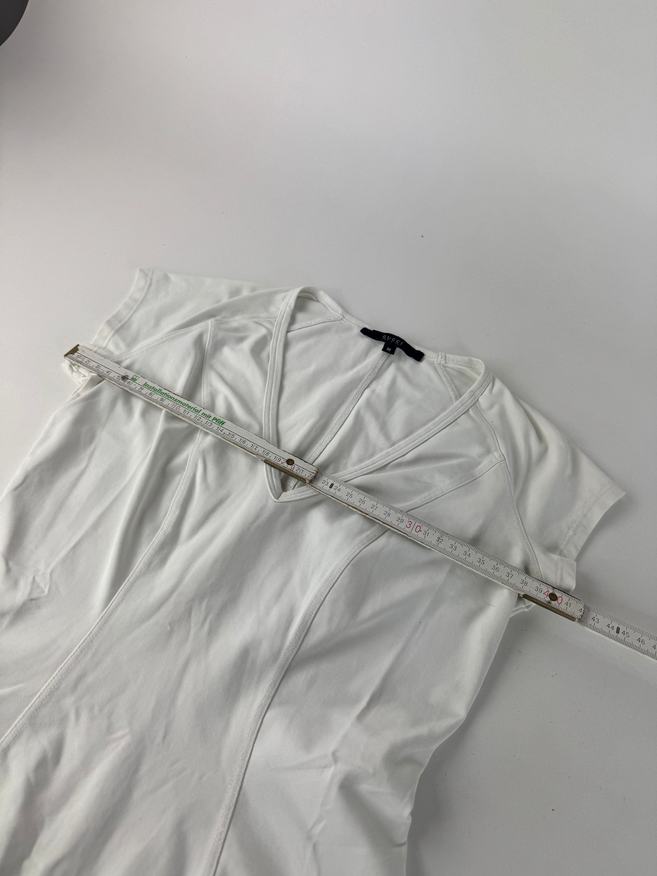 Gucci Vintage Top Polyester white 38/M Size S / US 4 / IT 40 - 9 Thumbnail