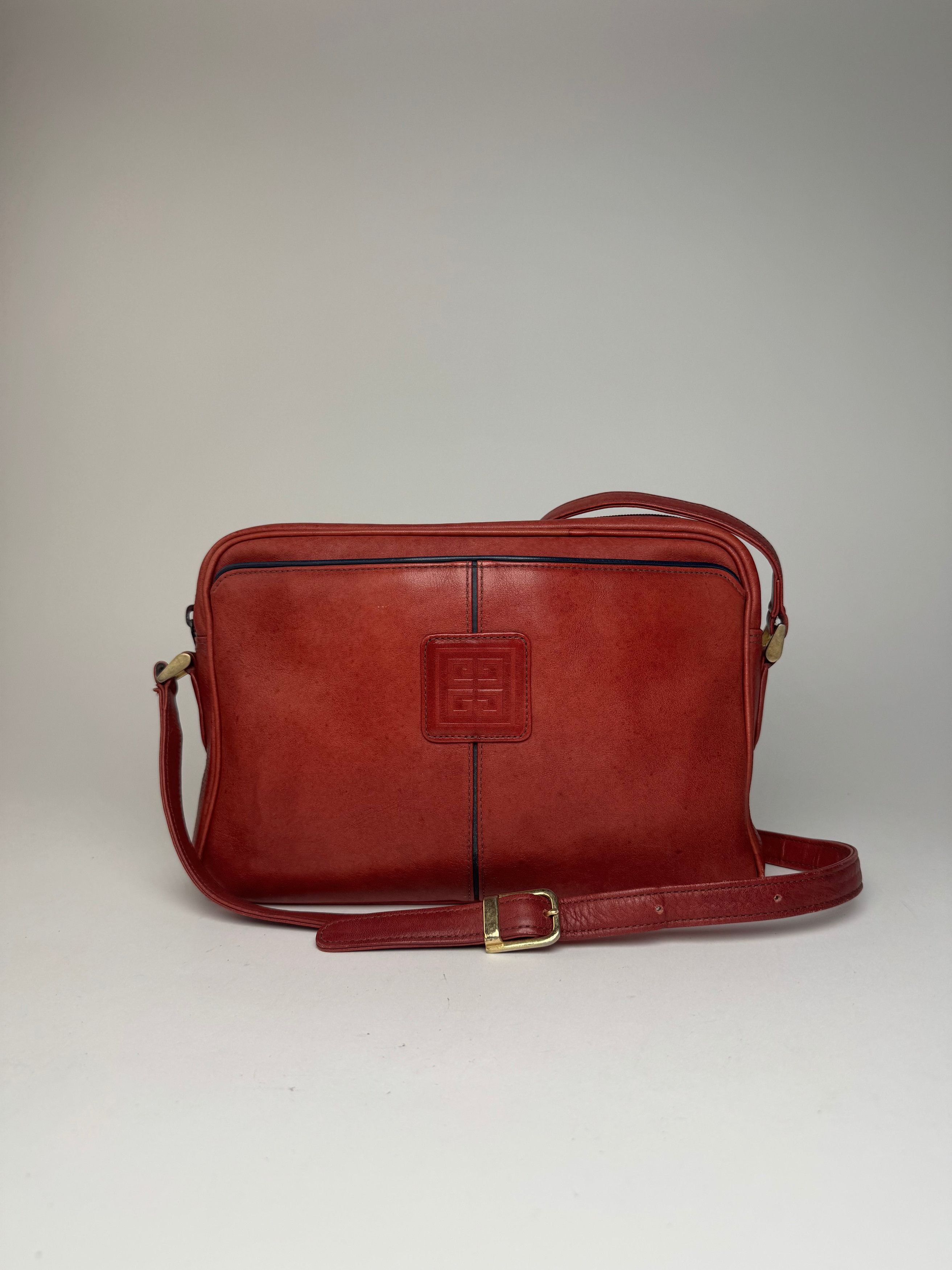 Givenchy Vintage Leather Bag Red Size ONE SIZE - 5 Thumbnail