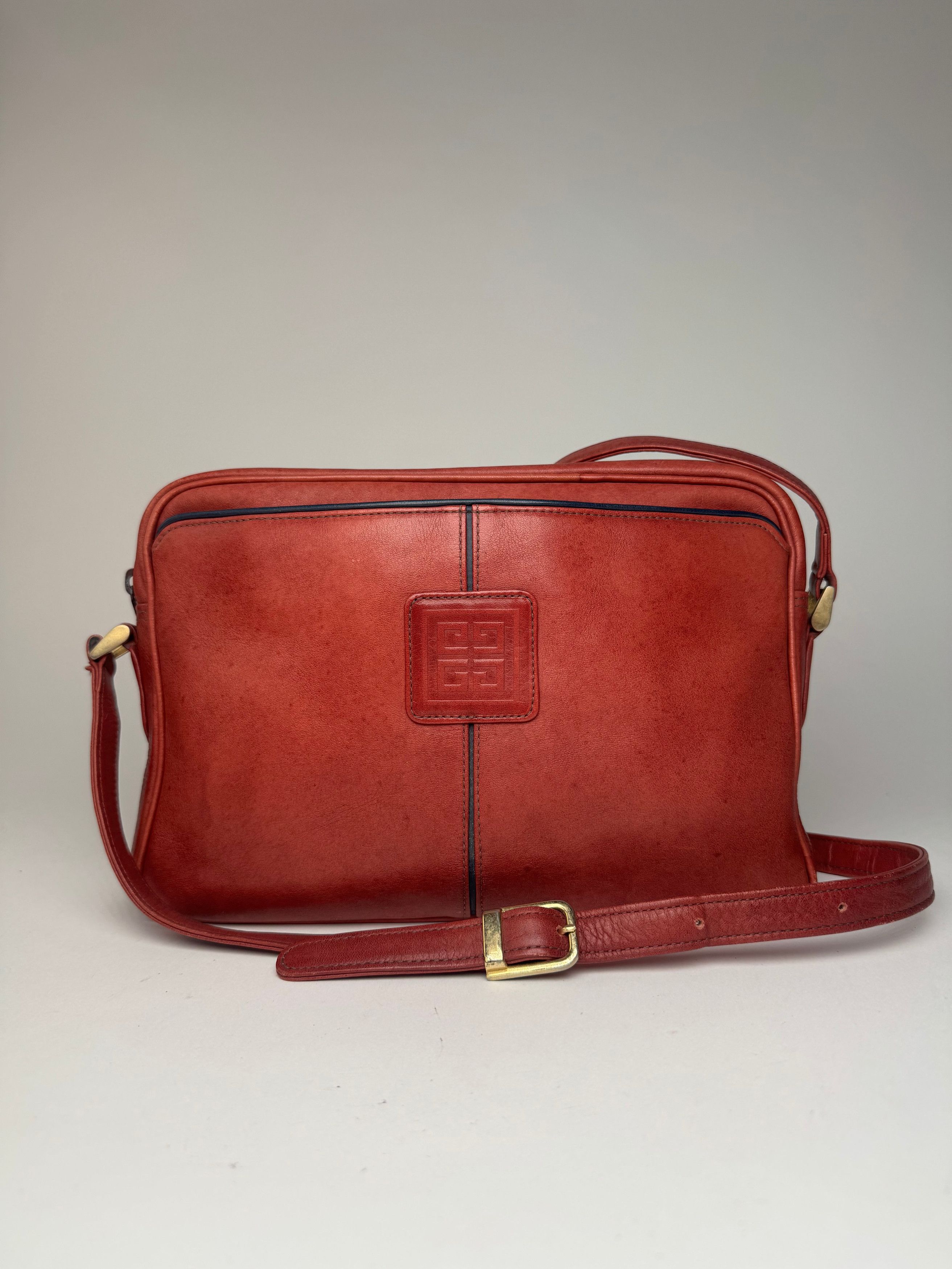 Givenchy Vintage Leather Bag Red Size ONE SIZE - 15 Thumbnail