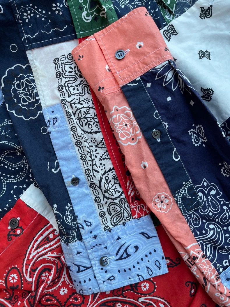 Loewe Loewe Bandana Remake Shirt - dmc Size US L / EU 52-54 / 3 - 3 Thumbnail