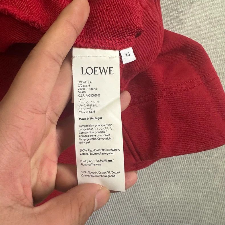 Loewe Loewe Embroidered Logo Special Fit Sweatshirt - dmc Size US XS / EU 42 / 0 - 3 Thumbnail