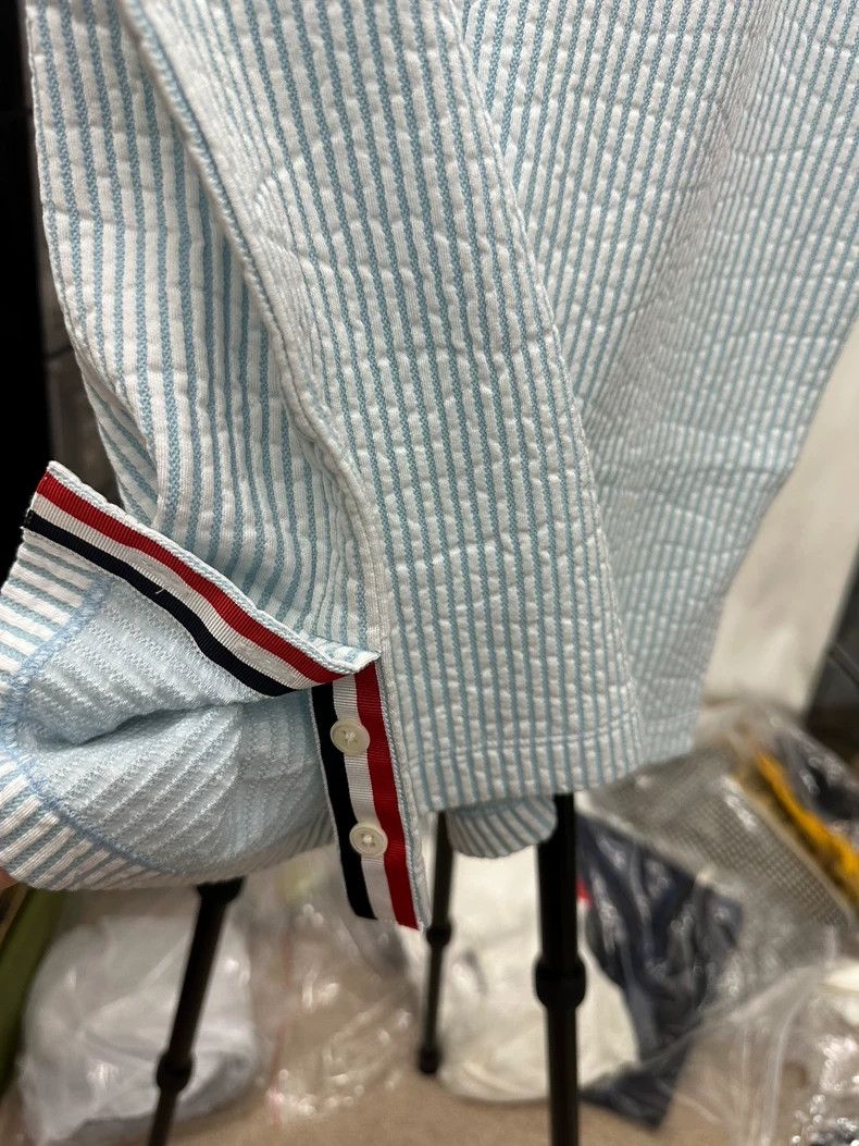 Thom Browne Thom Browne White Blue Stripe Mini Skirt - dmc Size US 38 / EU 54 - 3 Thumbnail
