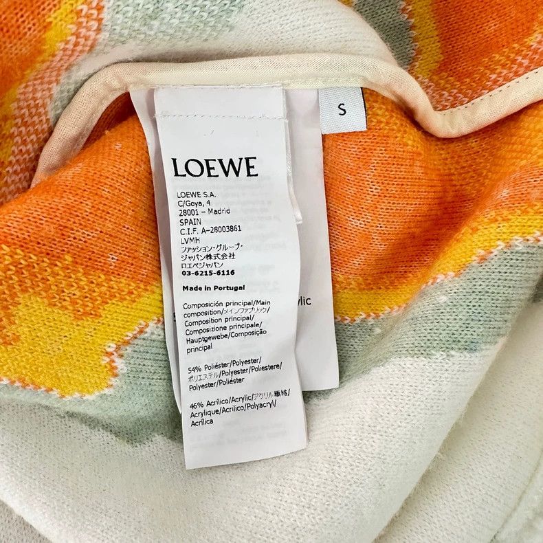 Loewe LOEWE Tie-Dye Half-Zip Sweatshirt Jacket - dmc Size US S / EU 44-46 / 1 - 5 Thumbnail