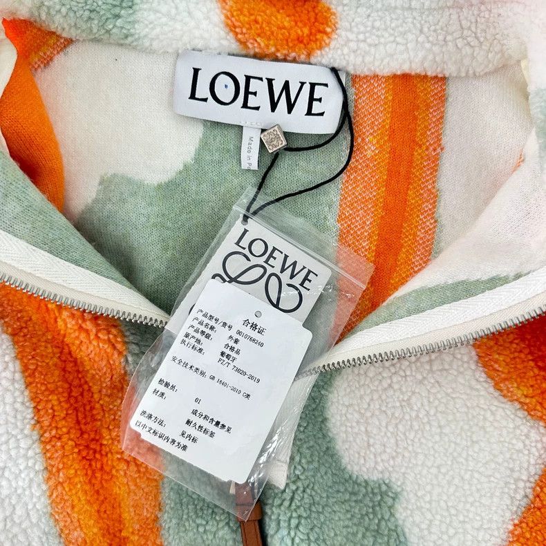 Loewe LOEWE Tie-Dye Half-Zip Sweatshirt Jacket - dmc Size US S / EU 44-46 / 1 - 6 Thumbnail