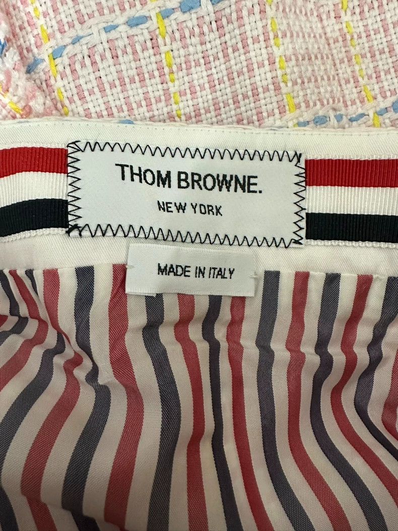 Thom Browne Thom Browne Tweed High-Waist Midi Skirt - dmc Size US 38 / EU 54 - 3 Thumbnail