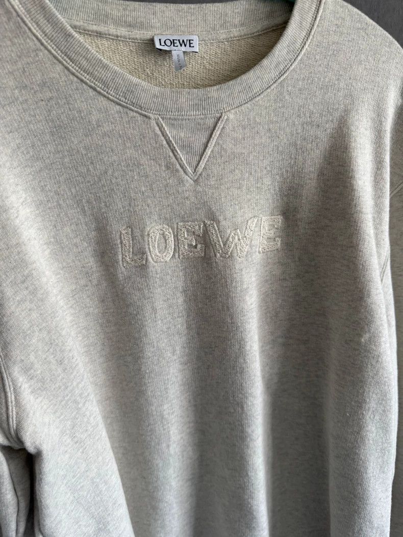 Loewe Loewe Embroidered Logo Sweatshirt - dmc Size US M / EU 48-50 / 2 - 3 Thumbnail