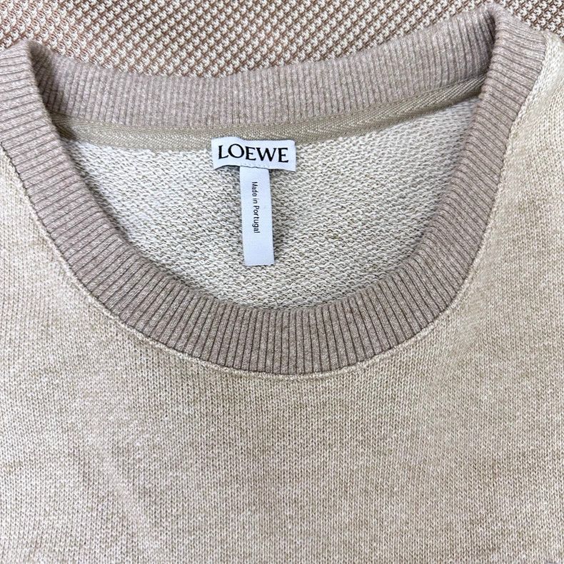 Loewe Loewe Basketball Patch Sand Camel Sweatshirt - dmc Size US L / EU 52-54 / 3 - 3 Thumbnail