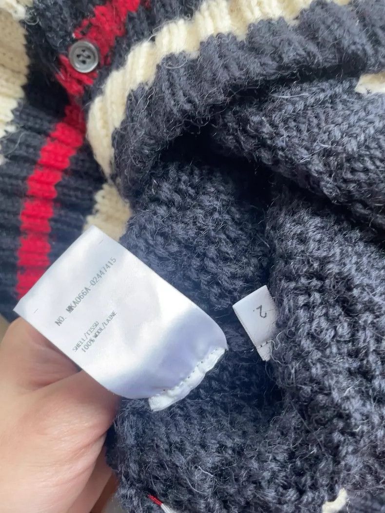 Thom Browne THOM BROWNE Wool Cable Knit Sweater - dmc Size US M / EU 48-50 / 2 - 4 Thumbnail