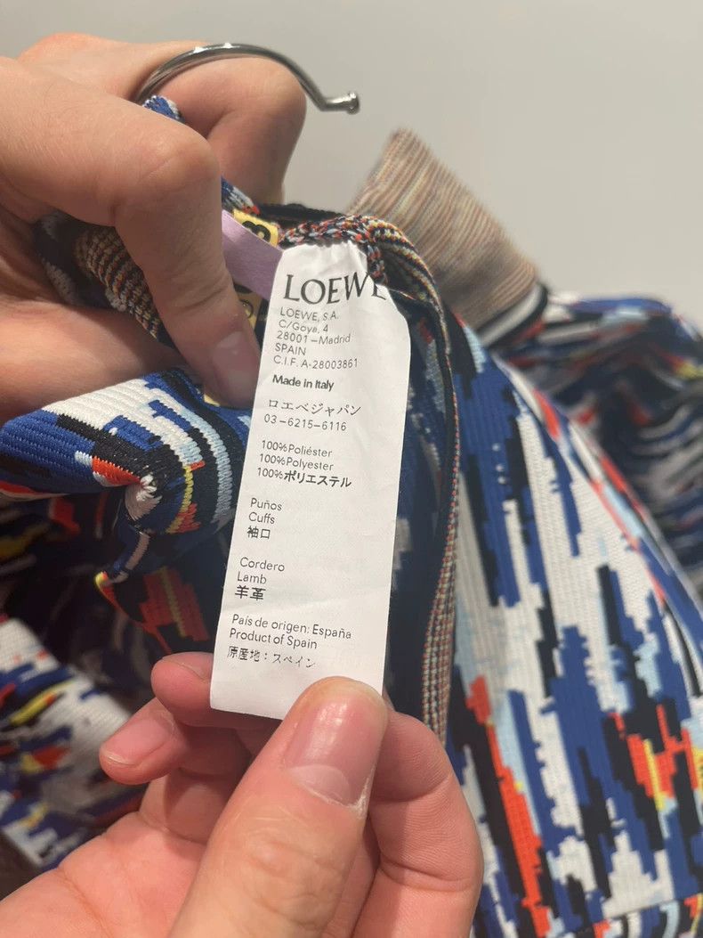 Loewe Loewe Multi Colored Turtleneck Sweatshirt - dmc Size US M / EU 48-50 / 2 - 6 Thumbnail