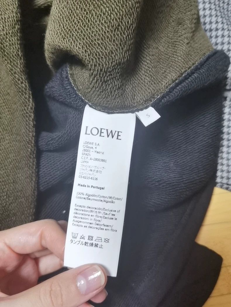 Loewe Loewe Colorblock Hooded Sweatshirt - dmc Size US S / EU 44-46 / 1 - 4 Thumbnail