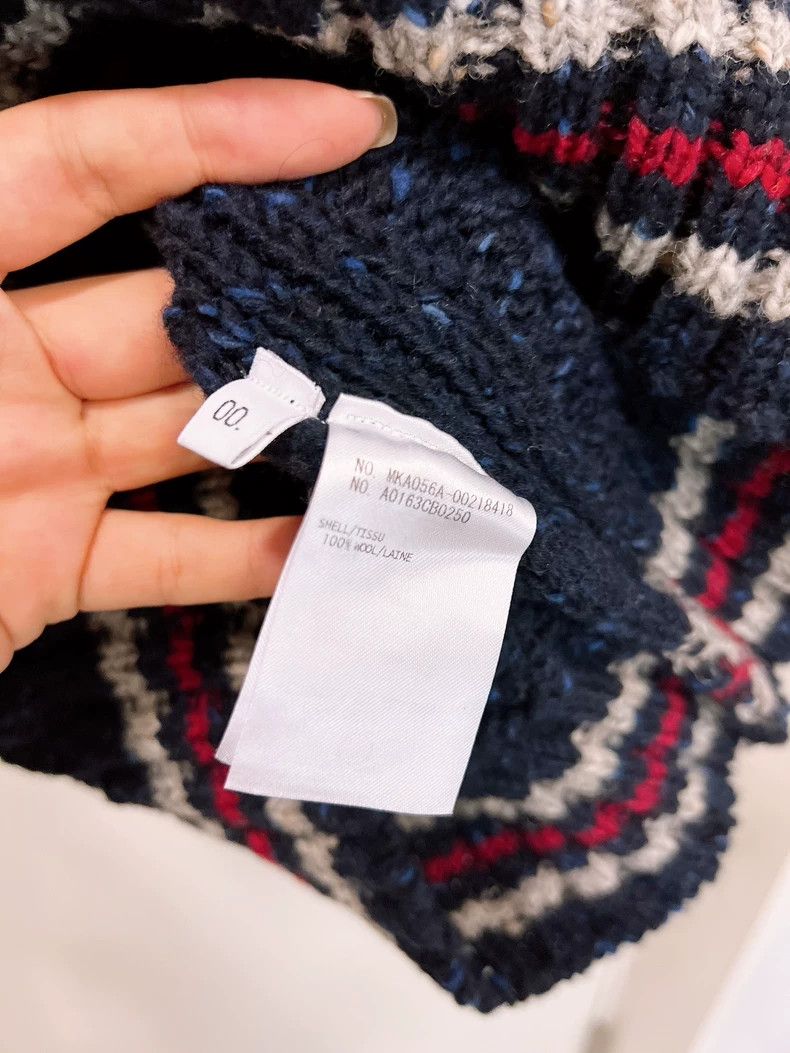 Thom Browne Thom Browne Navy Cable Knit Sweater - dmc Size US XS / EU 42 / 0 - 8 Thumbnail