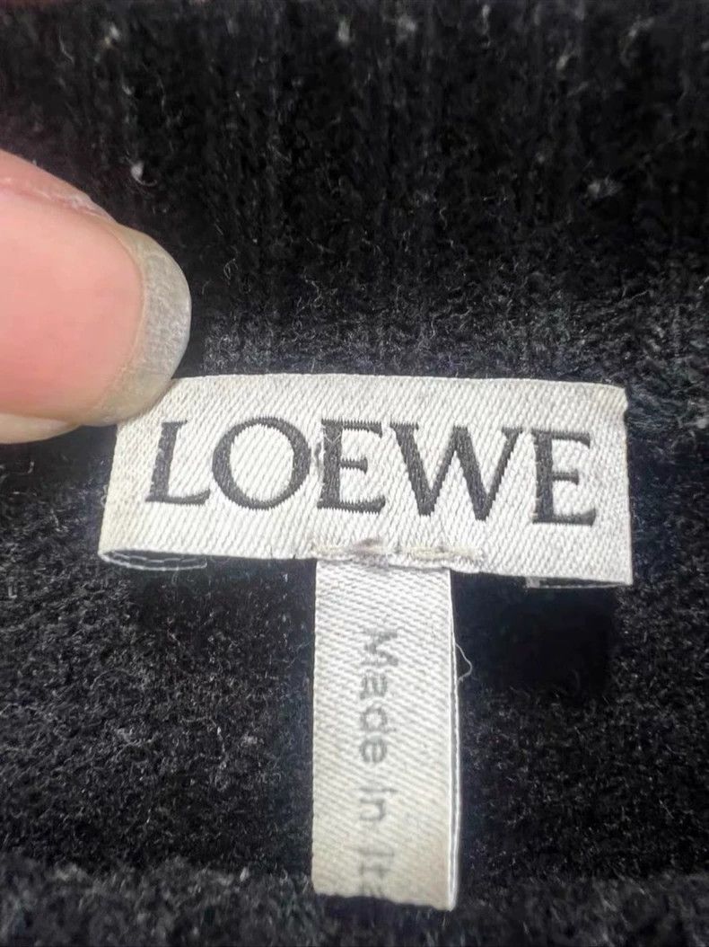 Loewe Loewe Wool Knit Sweater with Stripes - dmc Size US L / EU 52-54 / 3 - 4 Thumbnail