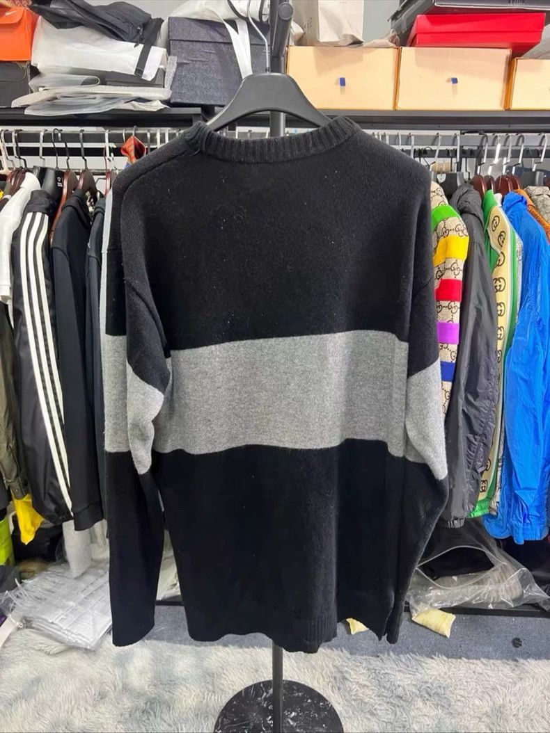 Loewe Loewe Wool Knit Sweater with Stripes - dmc Size US L / EU 52-54 / 3 - 2 Thumbnail