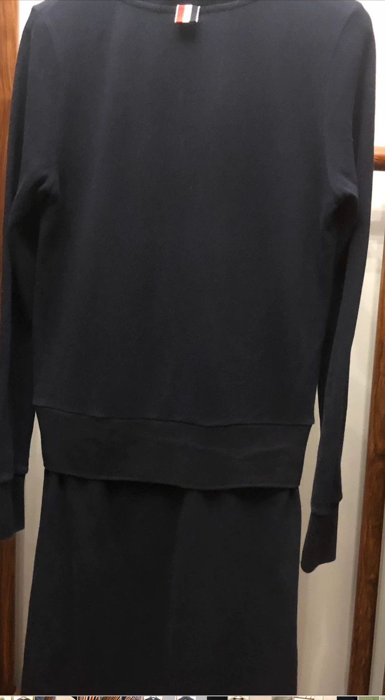 Thom Browne Thom Browne Black Long Sleeve Dress - dmc Size US S / EU 44-46 / 1 - 2 Thumbnail