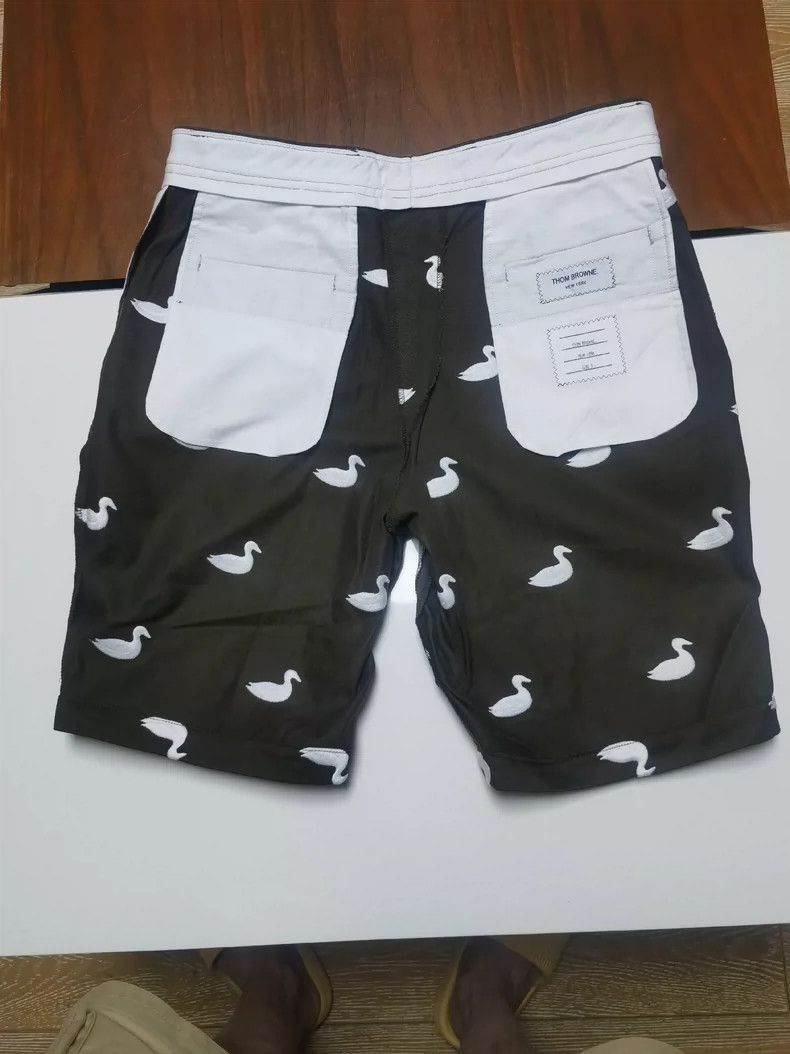 Thom Browne Thom Browne Duck Embroidery Shorts - dmc Size US 30 / EU 46 - 5 Thumbnail