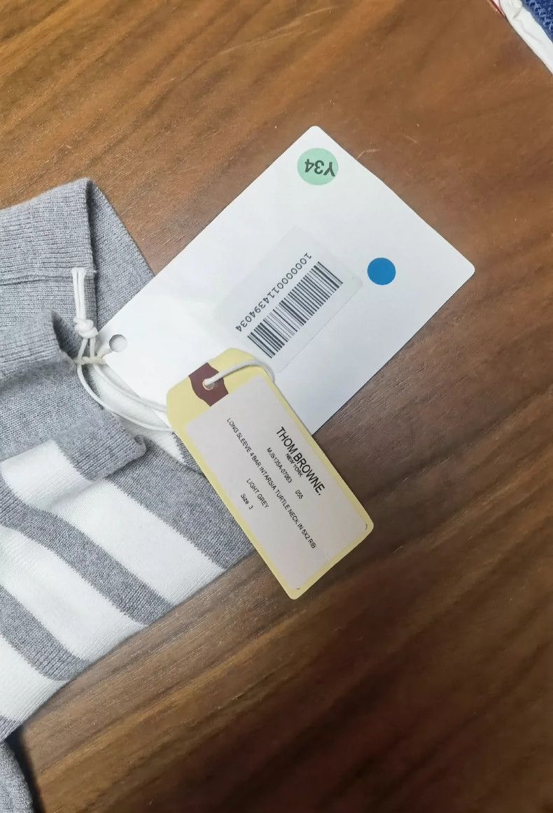 Thom Browne Thom Browne Collared Sweatshirt with Stripes - dmc Size US M / EU 48-50 / 2 - 4 Thumbnail
