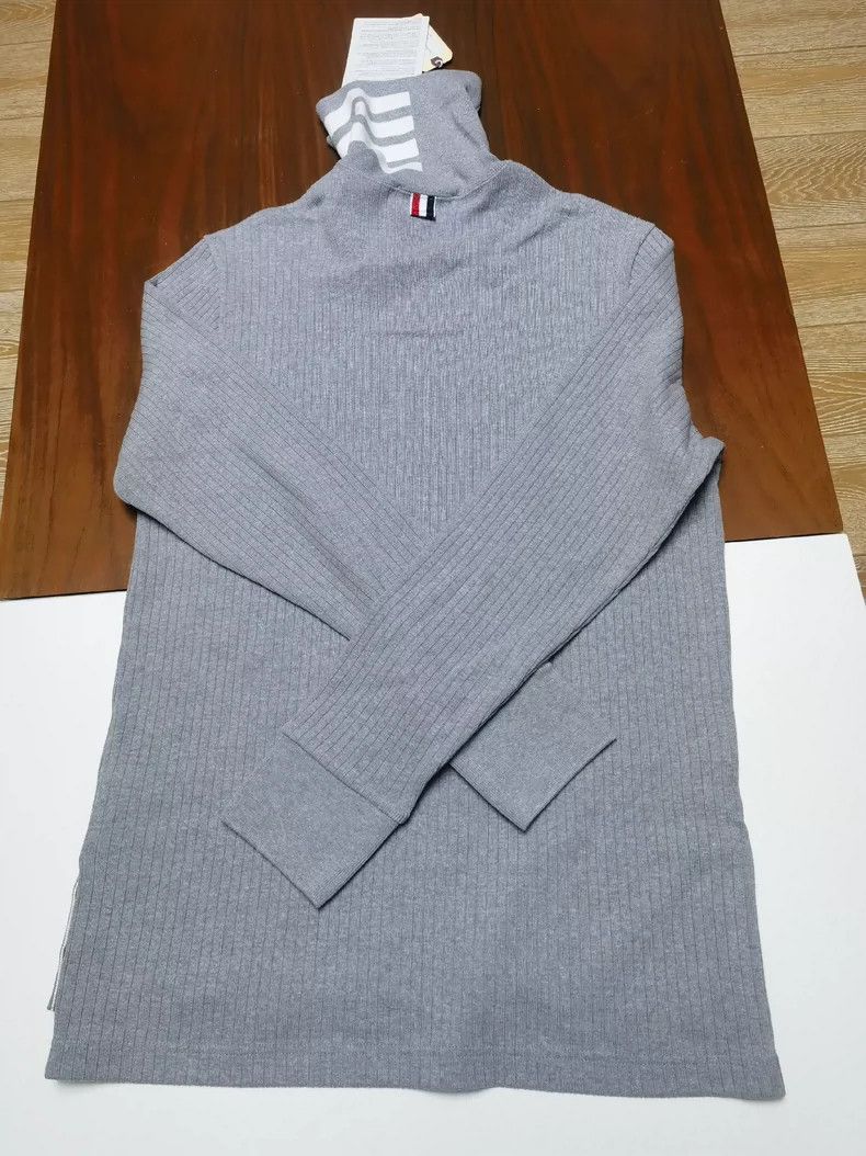 Thom Browne Thom Browne Collared Sweatshirt with Stripes - dmc Size US M / EU 48-50 / 2 - 2 Thumbnail