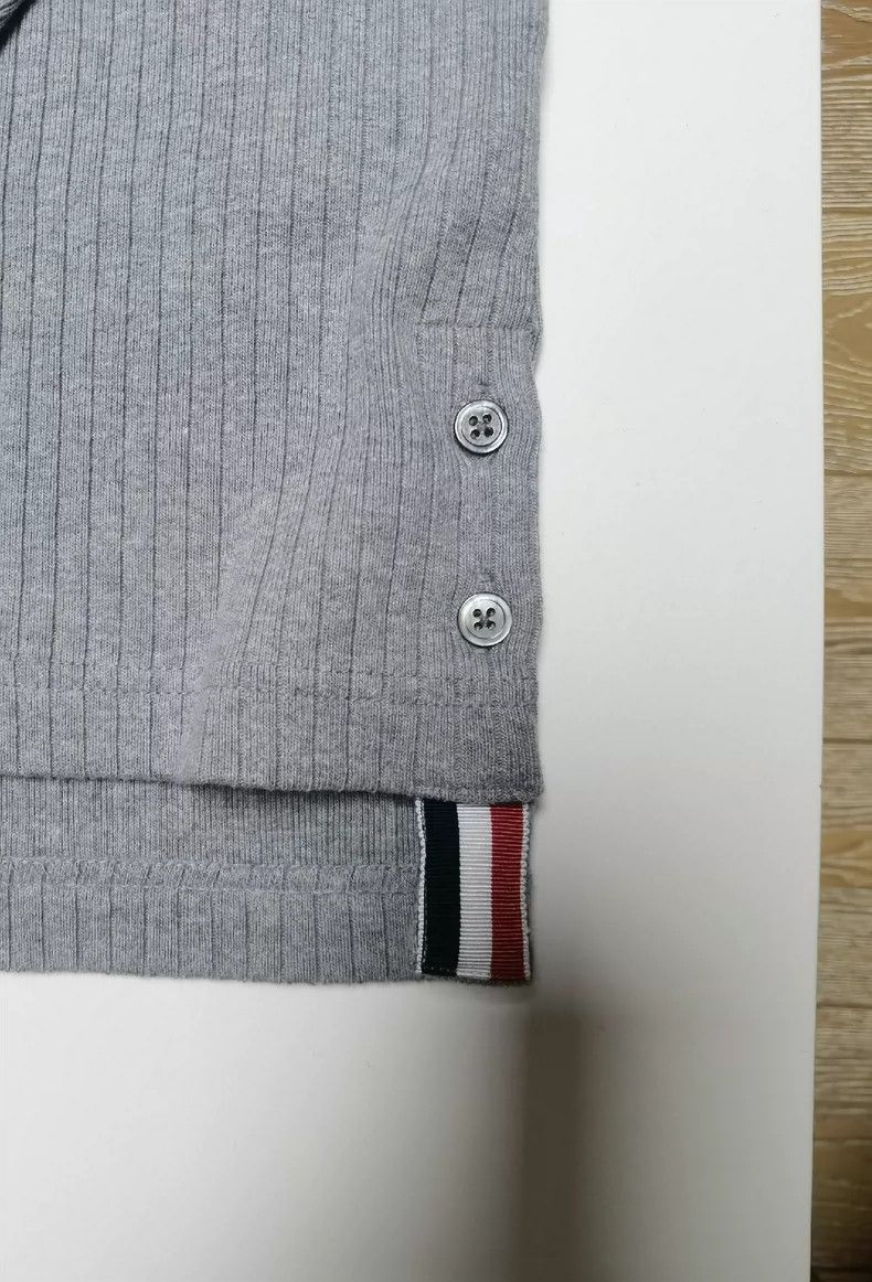 Thom Browne Thom Browne Collared Sweatshirt with Stripes - dmc Size US M / EU 48-50 / 2 - 5 Thumbnail