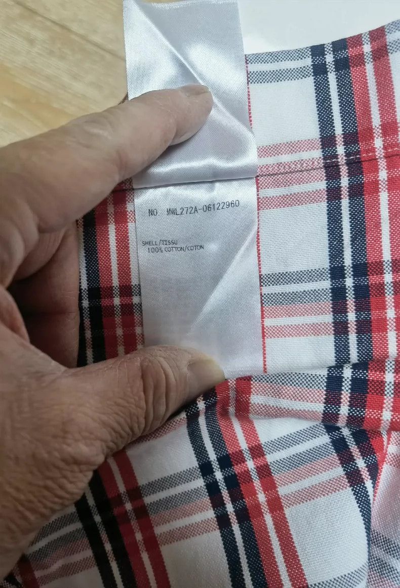 Thom Browne Thom Browne Plaid Long Sleeve Shirt - dmc Size US M / EU 48-50 / 2 - 6 Thumbnail