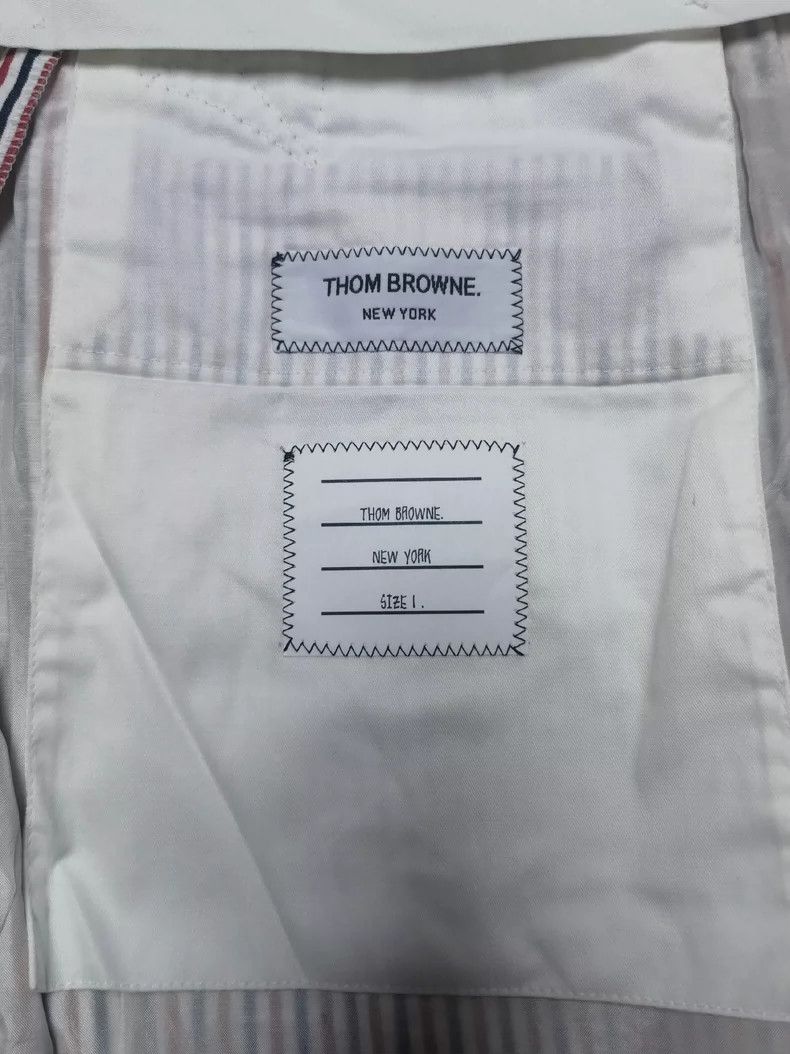 Thom Browne Thom Browne Classic Stripe Shorts - dmc Size US 32 / EU 48 - 7 Thumbnail
