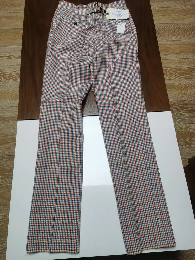 Thom Browne Thom Browne Checked Casual Pants New - dmc Size US 32 / EU 48 - 2 Thumbnail