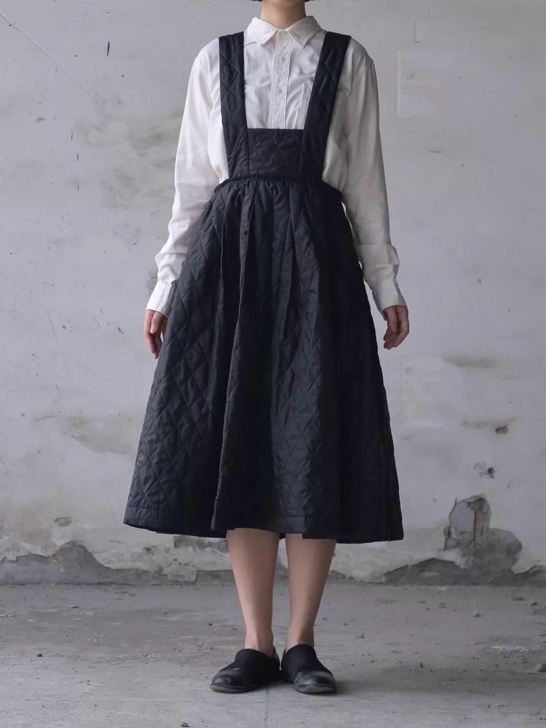 Comme des Garcons COMME des GARCONS Black Quilted Jumpsuit - dmc Size US 33 - 2 Thumbnail