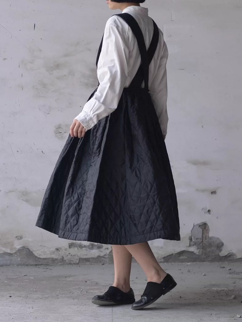 Comme des Garcons COMME des GARCONS Black Quilted Jumpsuit - dmc Size US 33 - 5 Thumbnail