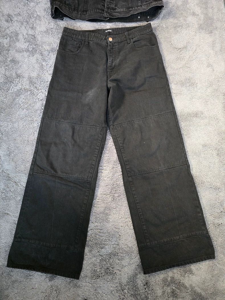 Raf Simons Raf Simons 21AW Wide-Leg Denim Jeans - dmc Size US 31 - 4 Thumbnail