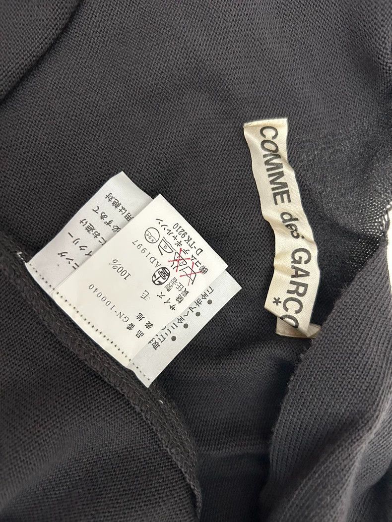 Comme des Garcons Vintage Comme des Garçons Asymmetric Wool Top - dmc Size US M / EU 48-50 / 2 - 9 Thumbnail