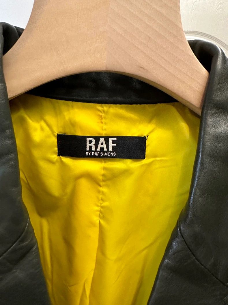 Raf Simons 2006 Raf Simons Black Leather Rider Jacket - dmc Size US L / EU 52-54 / 3 - 4 Thumbnail