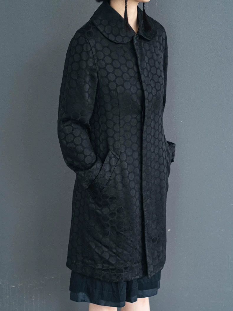 Comme des Garcons COMME des GARCONS Polka Dot Trench Coat - dmc Size US M / EU 48-50 / 2 - 5 Thumbnail