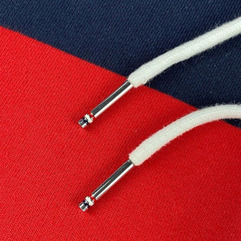 Thom Browne Thom Browne Striped Zip Hoodie - dmc Size US M / EU 48-50 / 2 - 4 Thumbnail