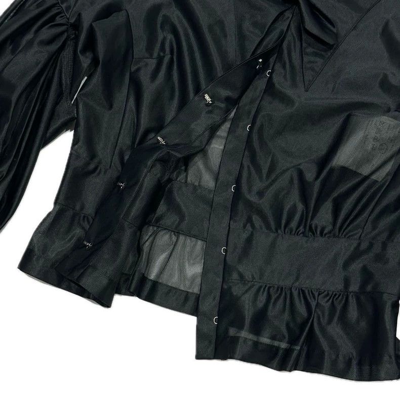 Comme des Garcons COMME des GARCONS Black Bow Blouse - dmc Size US S / EU 44-46 / 1 - 7 Thumbnail